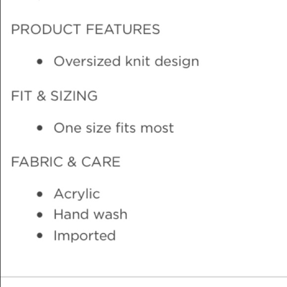 NWT Gray Chunky Knit Beanie - Picture 2 of 2